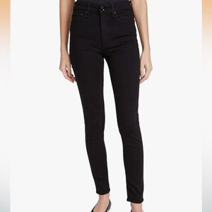 Rag & Bone - Women's Nina High Rise Skinny  - BLACK - SIZE 28 - NEW